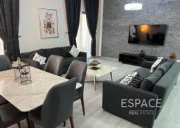 Living / Dining Room image for: Apartment - 2 bedrooms - 2 bathrooms for sale in Shams 1 - Shams - Jumeirah Beach Residence - Dubai, Image 1