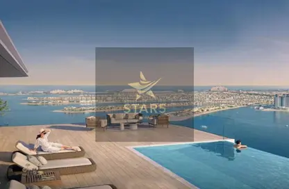 Apartment - 3 Bedrooms - 4 Bathrooms for sale in Seapoint - EMAAR Beachfront - Dubai Harbour - Dubai