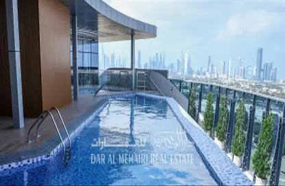 Apartment - Studio - 1 Bathroom for rent in Azurite Tower - Al Jaddaf - Dubai