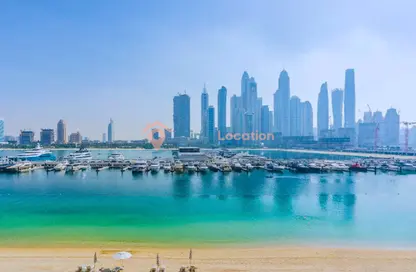 Apartment - 2 Bedrooms - 3 Bathrooms for sale in Beach Mansion - EMAAR Beachfront - Dubai Harbour - Dubai