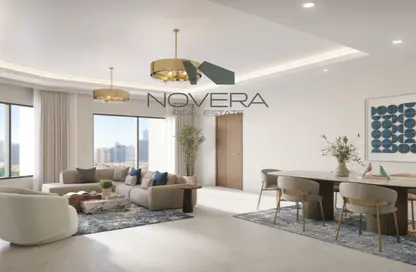 Apartment - 1 Bedroom - 2 Bathrooms for sale in Tower C1 - Ajman Pearl Towers - Ajman Downtown - Ajman