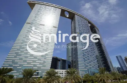 Apartment - 1 Bedroom - 2 Bathrooms for sale in The Gate Tower 1 - Shams Abu Dhabi - Al Reem Island - Abu Dhabi