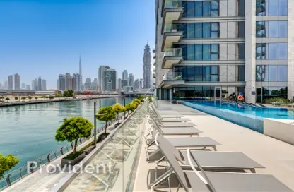Apartment - 1 Bedroom - 2 Bathrooms for rent in Canal Front Residence 9 - Canal Front Residences - Al Wasl - Dubai