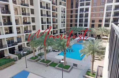 Pool image for: Apartment - 2 Bedrooms - 3 Bathrooms for rent in Jenna Main Square 1 - Jenna Main Square - Town Square - Dubai, Image 1