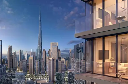 Apartment - Studio - 1 Bathroom for sale in Peninsula Four - Peninsula - Business Bay - Dubai