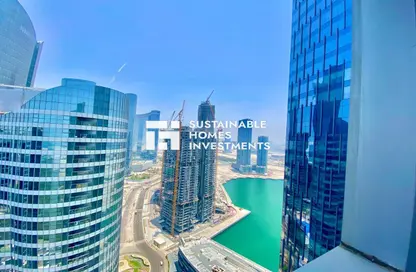 Pool image for: Apartment - 3 Bedrooms - 4 Bathrooms for rent in Marina Bay - City Of Lights - Al Reem Island - Abu Dhabi, Image 1