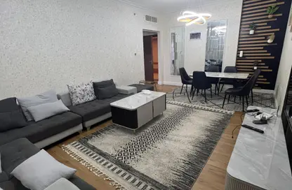 Apartment - 2 Bedrooms - 2 Bathrooms for rent in Orient Tower 2 - Orient Towers - Al Bustan - Ajman