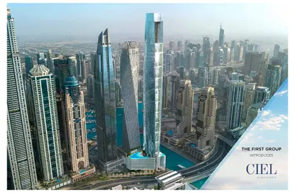 Hotel  and  Hotel Apartment - Studio - 1 Bathroom for sale in Ciel Tower - Dubai Marina - Dubai
