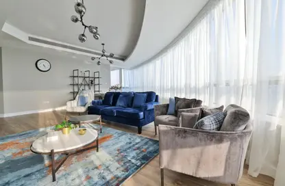 Apartment - 4 Bedrooms - 4 Bathrooms for rent in Horizon Tower - Dubai Marina - Dubai