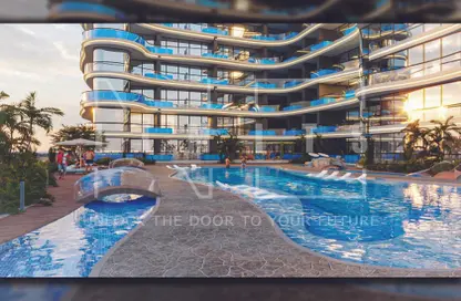 صورة لـ حوض سباحة شقة - 1 حمام للبيع في سمانا براري فيوز - مجان - دبي ، صورة رقم 1