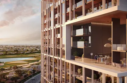 Apartment - Studio - 1 Bathroom for sale in Vista by Prestige One - Dubai Sports City - Dubai