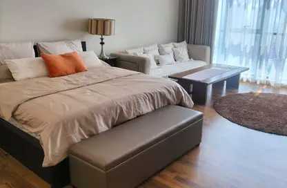 Apartment - 3 Bedrooms - 4 Bathrooms for rent in Ajman Corniche Residences - Ajman Corniche Road - Ajman