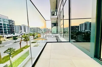 Balcony image for: Apartment - 1 Bedroom - 1 Bathroom for rent in AZIZI RIviera 18 - Meydan One - Meydan - Dubai, Image 1