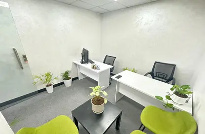 Office Space - Studio - 1 Bathroom for rent in Al Rostamani Building - Port Saeed - Deira - Dubai