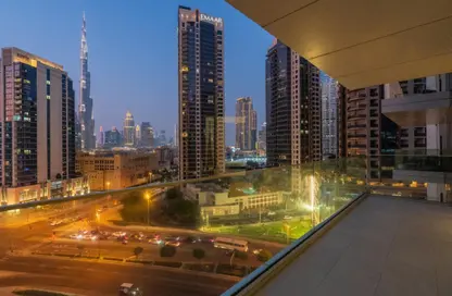 شقة - غرفة نوم - 2 حمامات للبيع في ماركيز سكوير تاور - الخليج التجاري - دبي