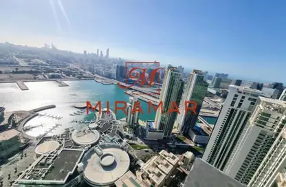 Apartment - 2 Bedrooms - 3 Bathrooms for rent in Marina Blue Tower - Marina Square - Al Reem Island - Abu Dhabi
