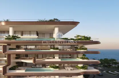 Apartment - 3 Bedrooms - 4 Bathrooms for sale in THE Alba Residences by Omniyat - Palm Jumeirah - Dubai