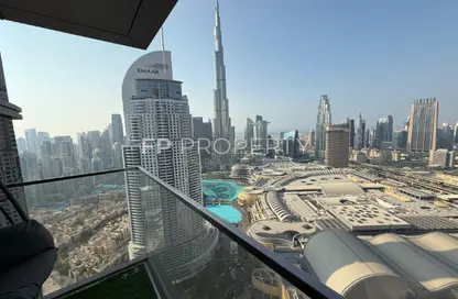 Apartment - 3 Bedrooms - 4 Bathrooms for rent in Boulevard Point - Downtown Dubai - Dubai