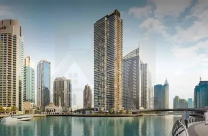 Apartment - 4 Bedrooms - 4 Bathrooms for sale in Marina Shores - Dubai Marina - Dubai