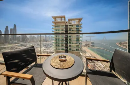Apartment - 1 Bedroom - 1 Bathroom for rent in Marina Vista - EMAAR Beachfront - Dubai Harbour - Dubai