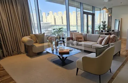 شقة - 3 غرف نوم - 5 حمامات للايجار في 7 شقة بناية - مساكن بلوواترز - جزيرة بلوواترز - دبي