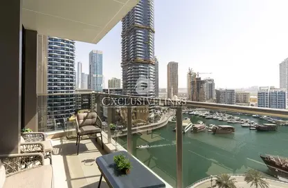 Apartment - 1 Bedroom - 2 Bathrooms for rent in Sparkle Tower 1 - Sparkle Towers - Dubai Marina - Dubai