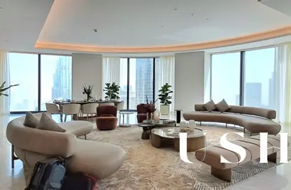 Apartment - 4 Bedrooms - 5 Bathrooms for rent in IL Primo - Opera District - Downtown Dubai - Dubai