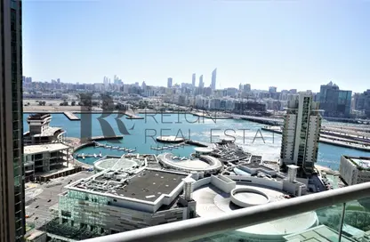Apartment - 1 Bedroom - 2 Bathrooms for rent in Marina Blue Tower - Marina Square - Al Reem Island - Abu Dhabi