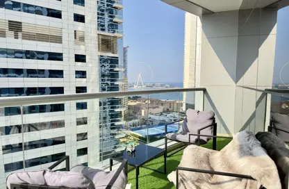 Apartment - 2 Bedrooms - 3 Bathrooms for sale in Skyview Tower - Dubai Marina - Dubai