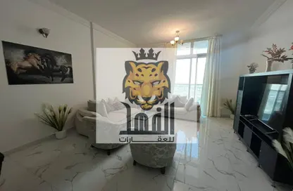 Apartment - 2 Bedrooms - 3 Bathrooms for rent in Oasis Tower - Al Rashidiya 1 - Al Rashidiya - Ajman