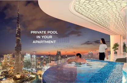 Pool image for: Apartment - 2 Bedrooms - 3 Bathrooms for sale in Bayz101 by Danube - Business Bay - Dubai, Image 1