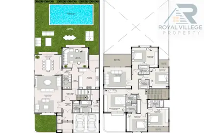 Villa - 5 Bedrooms - 6 Bathrooms for sale in Mangrove Village - Abu Dhabi Gate City - Abu Dhabi