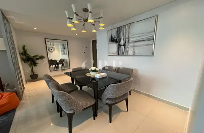 Dining Room image for: Apartment - 2 Bedrooms - 3 Bathrooms for rent in PRIVE BY DAMAC (B) - DAMAC Maison Privé - Business Bay - Dubai, Image 1
