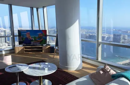 Apartment - 3 Bedrooms - 4 Bathrooms for rent in Ocean Heights - Dubai Marina - Dubai