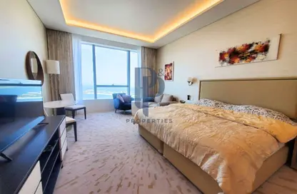 Apartment - Studio - 1 Bathroom for rent in The Palm Tower - Palm Jumeirah - Dubai