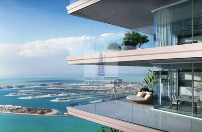 Apartment - 3 Bedrooms - 3 Bathrooms for sale in Beach Vista - EMAAR Beachfront - Dubai Harbour - Dubai