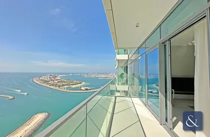 Balcony image for: Apartment - 2 Bedrooms - 2 Bathrooms for sale in Beach Vista - EMAAR Beachfront - Dubai Harbour - Dubai, Image 1