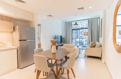 Living / Dining Room image for: Apartment - 1 Bedroom - 1 Bathroom for rent in Prive Residence - Dubai Hills Estate - Dubai, Image 1