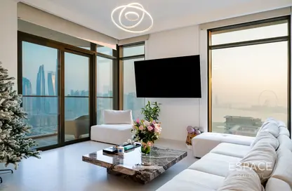 Apartment - 2 Bedrooms - 2 Bathrooms for sale in Marina Vista Tower 2 - Marina Vista - EMAAR Beachfront - Dubai Harbour - Dubai