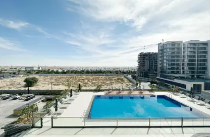 Pool image for: Apartment - 1 Bedroom - 2 Bathrooms for rent in Prive Residence - Dubai Hills Estate - Dubai, Image 1