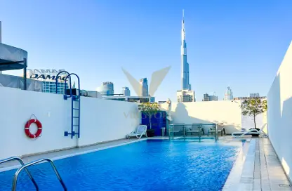 Apartment - 1 Bedroom - 2 Bathrooms for rent in Mayfair Tower - Business Bay - Dubai