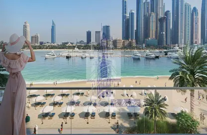Apartment - 3 Bedrooms - 3 Bathrooms for sale in Palace Beach Residence - EMAAR Beachfront - Dubai Harbour - Dubai