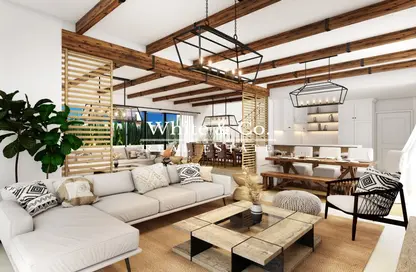 Living Room image for: Villa - 5 Bedrooms - 6 Bathrooms for sale in Santorini - Damac Lagoons - Dubai, Image 1