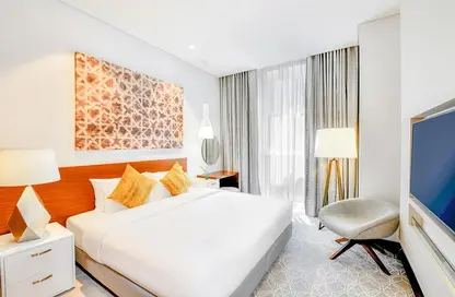 صورة لـ غرفة- غرفة النوم النزل و الشقق الفندقية - غرفة نوم - 1 حمام للايجار في منطقة القرهود - دبي ، صورة رقم 1