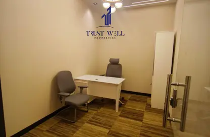 Office Space - Studio - 6 Bathrooms for rent in Dar Al Salam Building - Corniche Road - Abu Dhabi