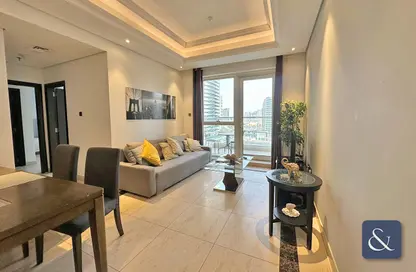 شقة - غرفة نوم - 1 حمام للايجار في مون ريف - دبي وسط المدينة - دبي