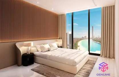 Apartment - 2 Bedrooms - 2 Bathrooms for sale in Azizi Riviera 67 - Meydan One - Meydan - Dubai