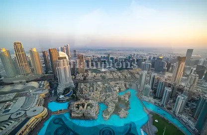 شقة - 2 غرف نوم - 3 حمامات للايجار في برج خليفة - برج خليفة - دبي وسط المدينة - دبي