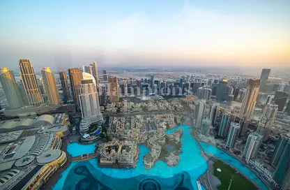 شقة - 2 غرف نوم - 3 حمامات للايجار في برج خليفة - برج خليفة - دبي وسط المدينة - دبي