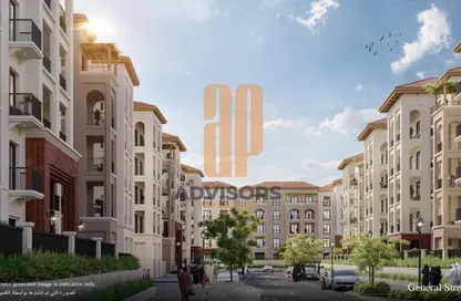 Apartment - 2 Bedrooms - 3 Bathrooms for sale in Bloom Living - Zayed City (Khalifa City C) - Khalifa City - Abu Dhabi